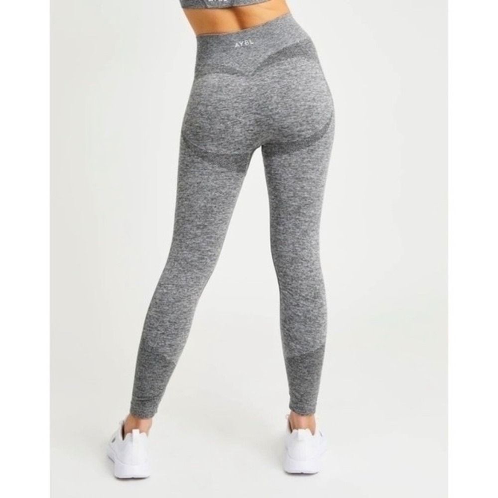 AYBL‎ Motion Seamless Leggings Gray Marl Womens Medium